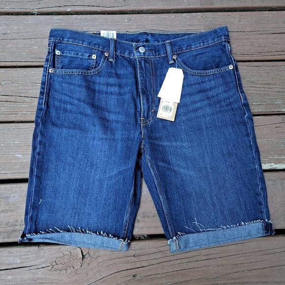 Size 36 Levi's Men's 511 Performance Jean Denim Cutoff Shorts NWT - Picture 8 of 8